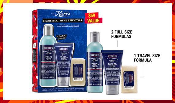 Kiehl's men's shop gift set