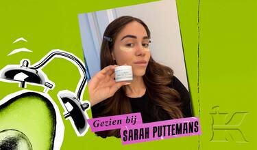Ontvang Groene banner in avocadothema met polaroidfoto van meisje aan de linkerkant en Kiehl's product aan de rechterkant.nu -20% op een selectie van onze bestsellers voor de zomer.