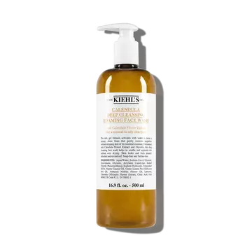 Fles Kiehl's Calendula Deep Cleaning Foaming Face Wash