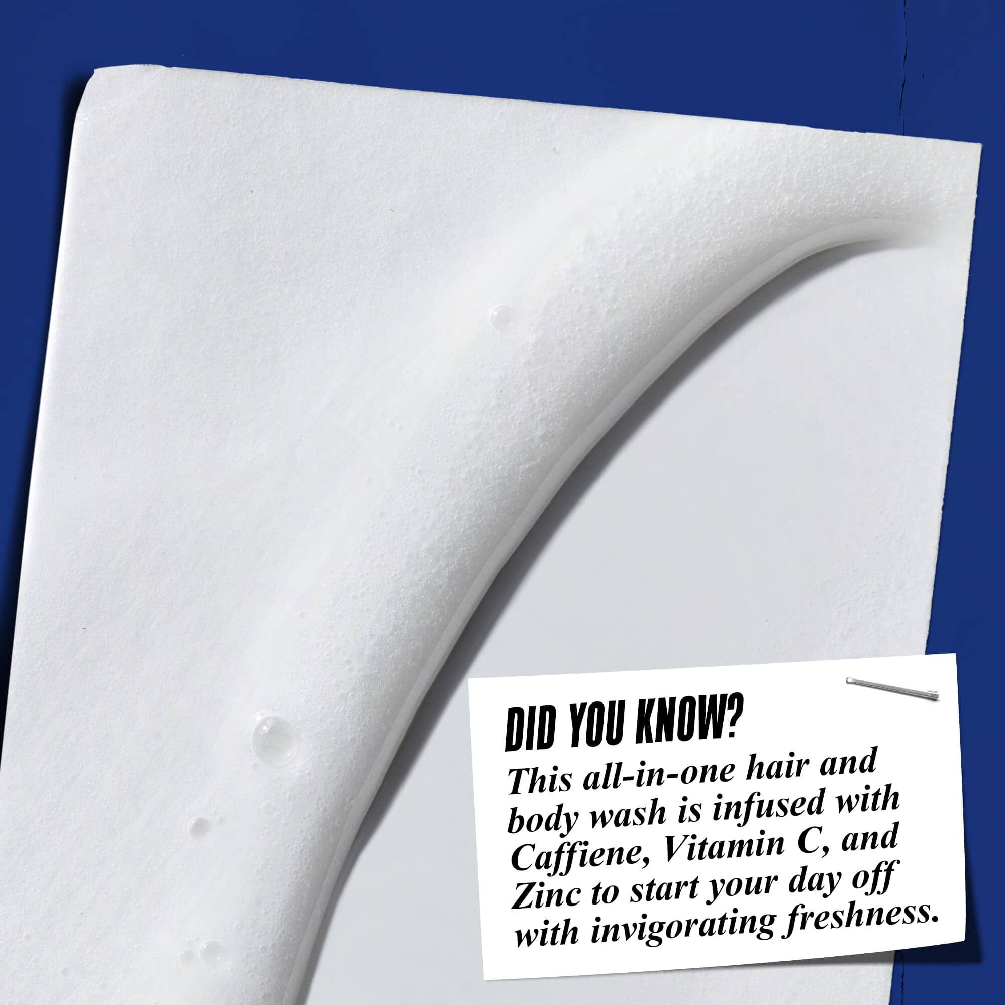 Wist je dat? Verrijkt met cafeine, vitamine C en zink om de dag te beginnen met verkwikkende frisheid.