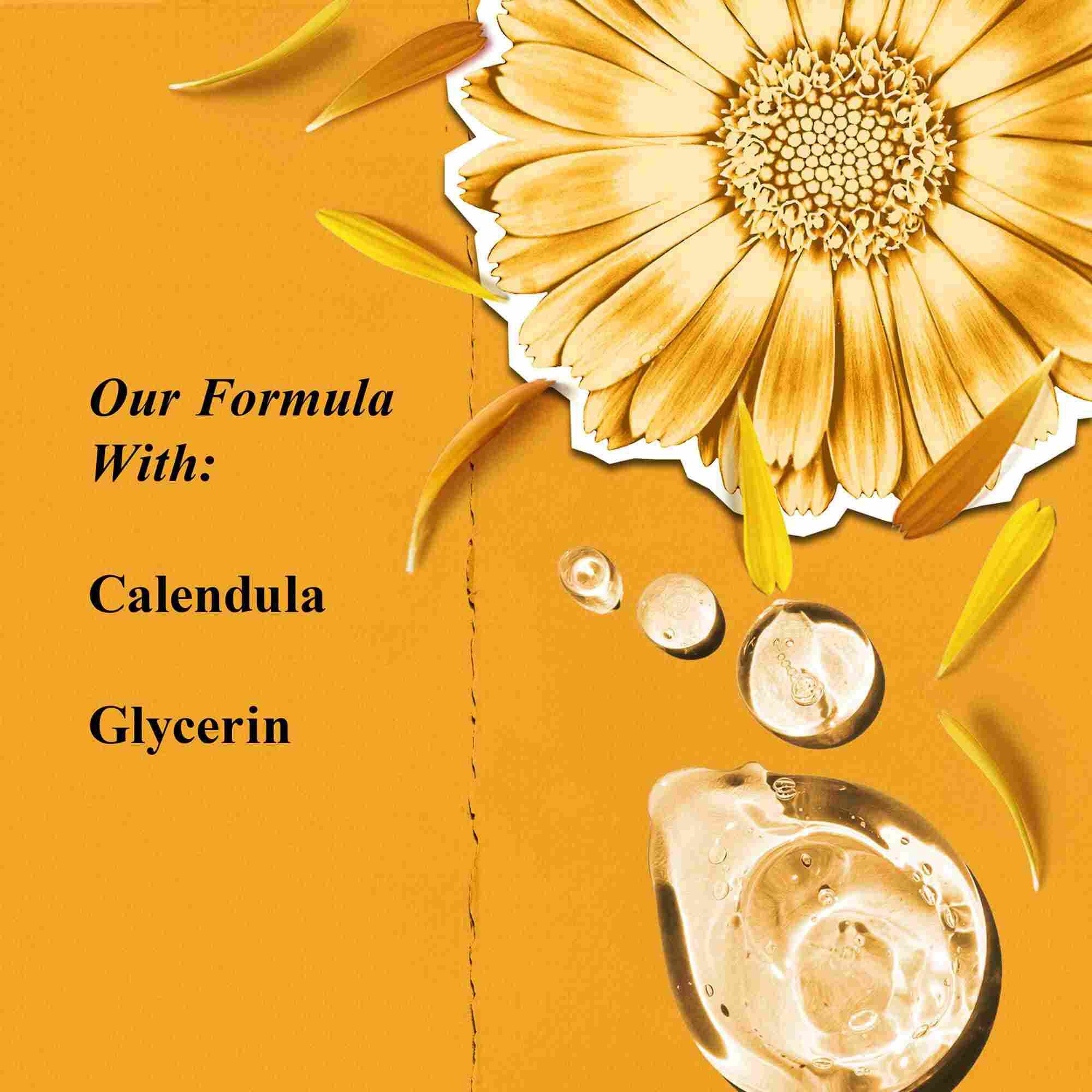 Ingredienten van Kiehl's Calendula Deep Cleaning Foaming Face Wash - calendula & glycerine