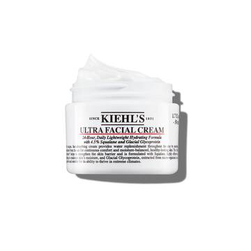 Foto van de geopende pot Kiehl's Ultra Facial Cream