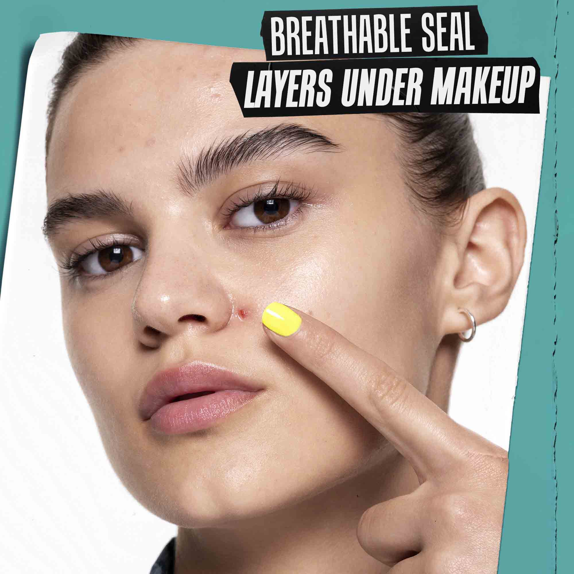 Truly-Targeted Blemish-Clearing Solution wordt aangebracht op de huid.