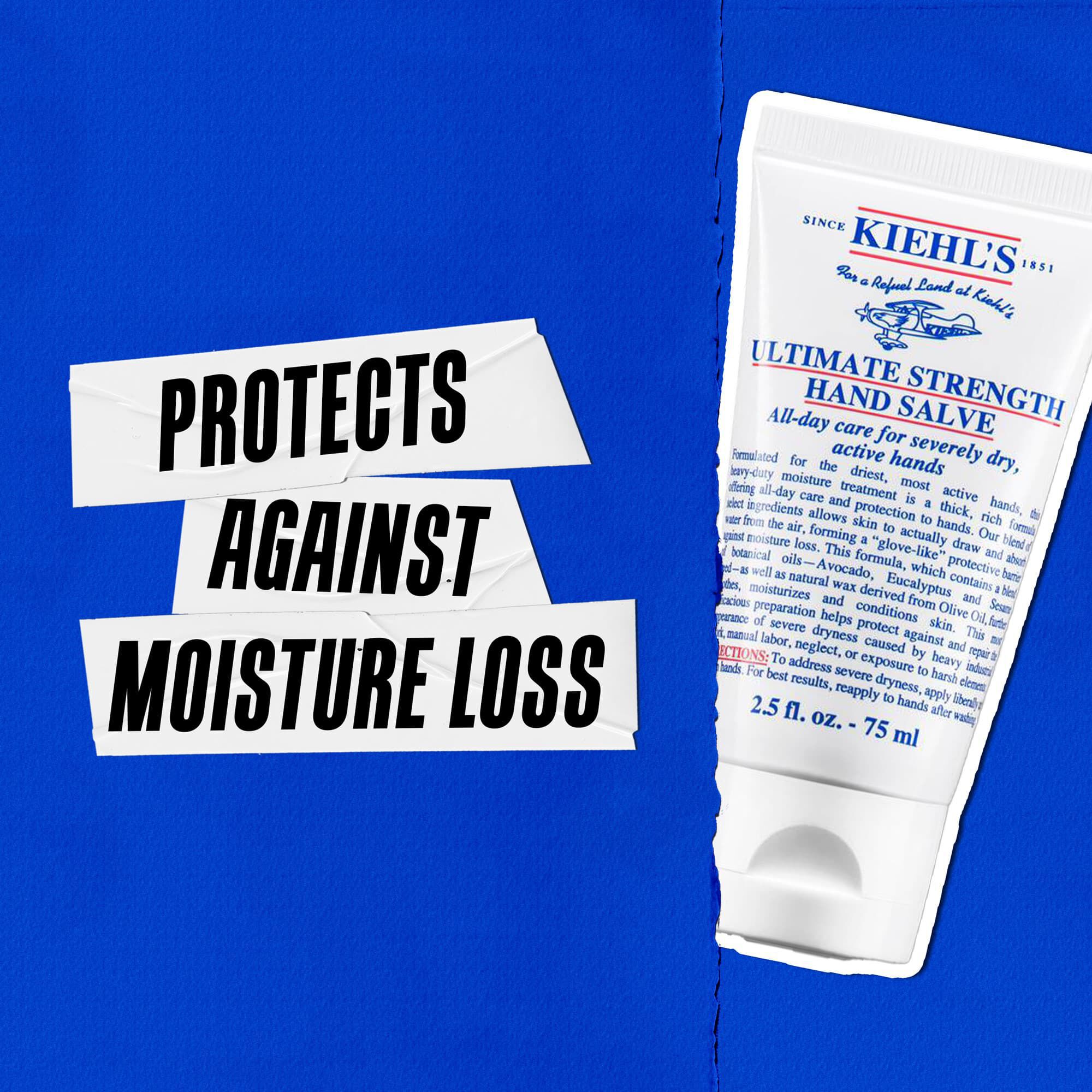 Kiehl's Ultimate Strength Hand Salve beschermt tegen vochtverlies