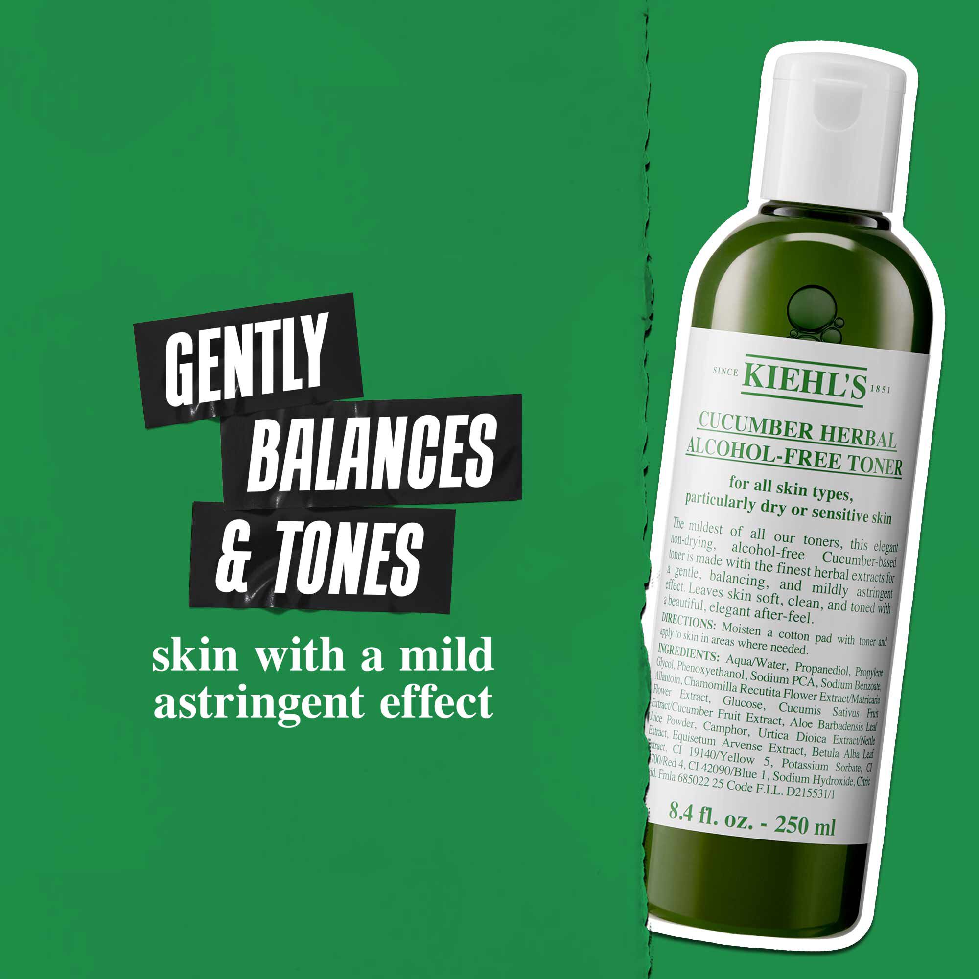 Cucumber Herbal Alcohol-Free Toner