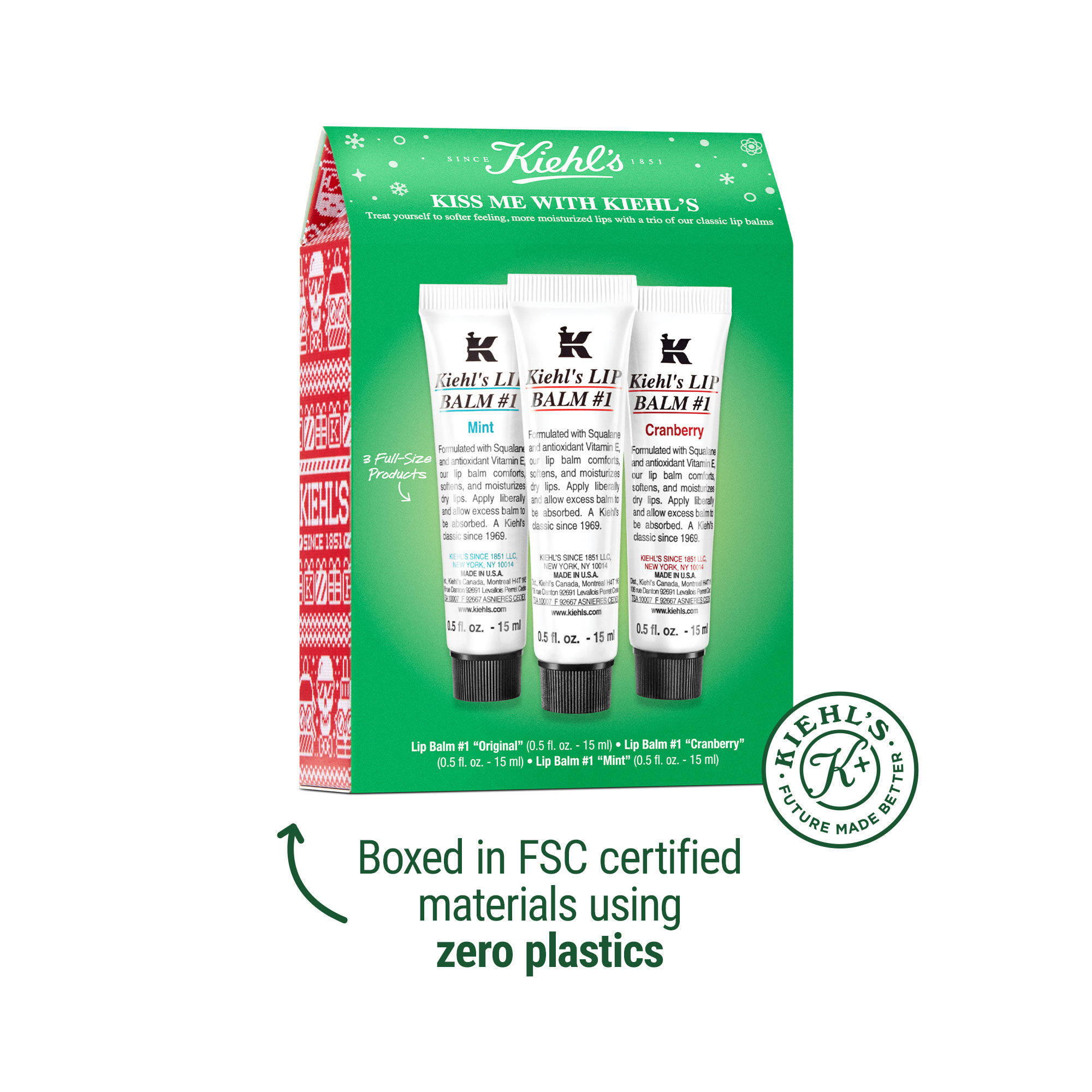 Kiss Me with Kiehl s Gift Set Cadeauset Kiehl s