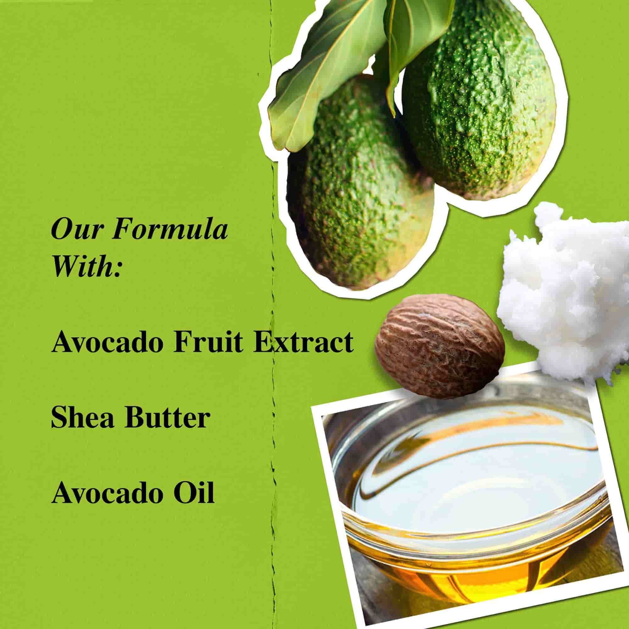Ingredienten van Avocado Nourishing Hydration Mask - avocado-extract, sheaboter, avocado-olie