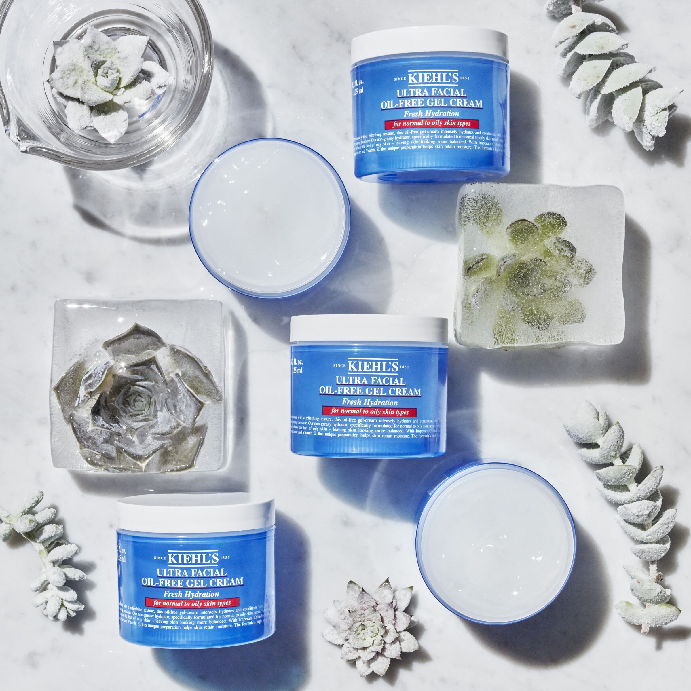 Gel face clearance moisturizer
