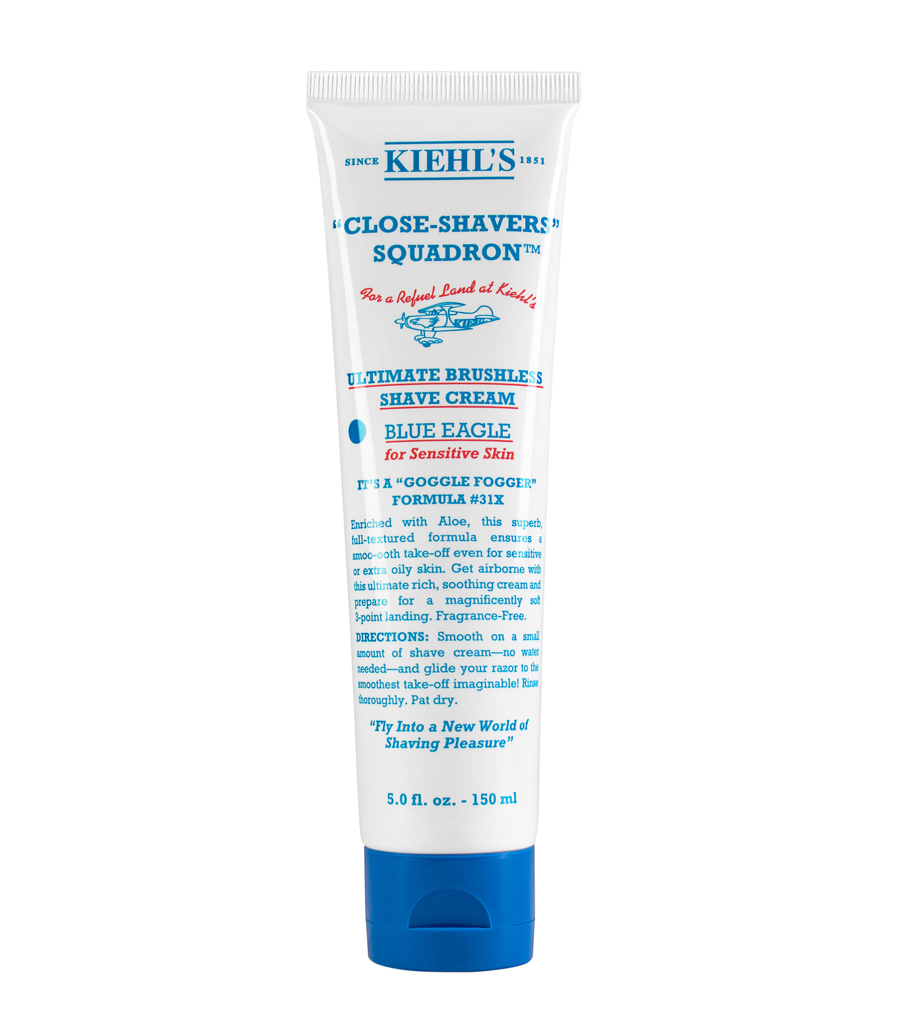 Ultimate Brushless Shave Cream - Blue Eagle - Scheercreme