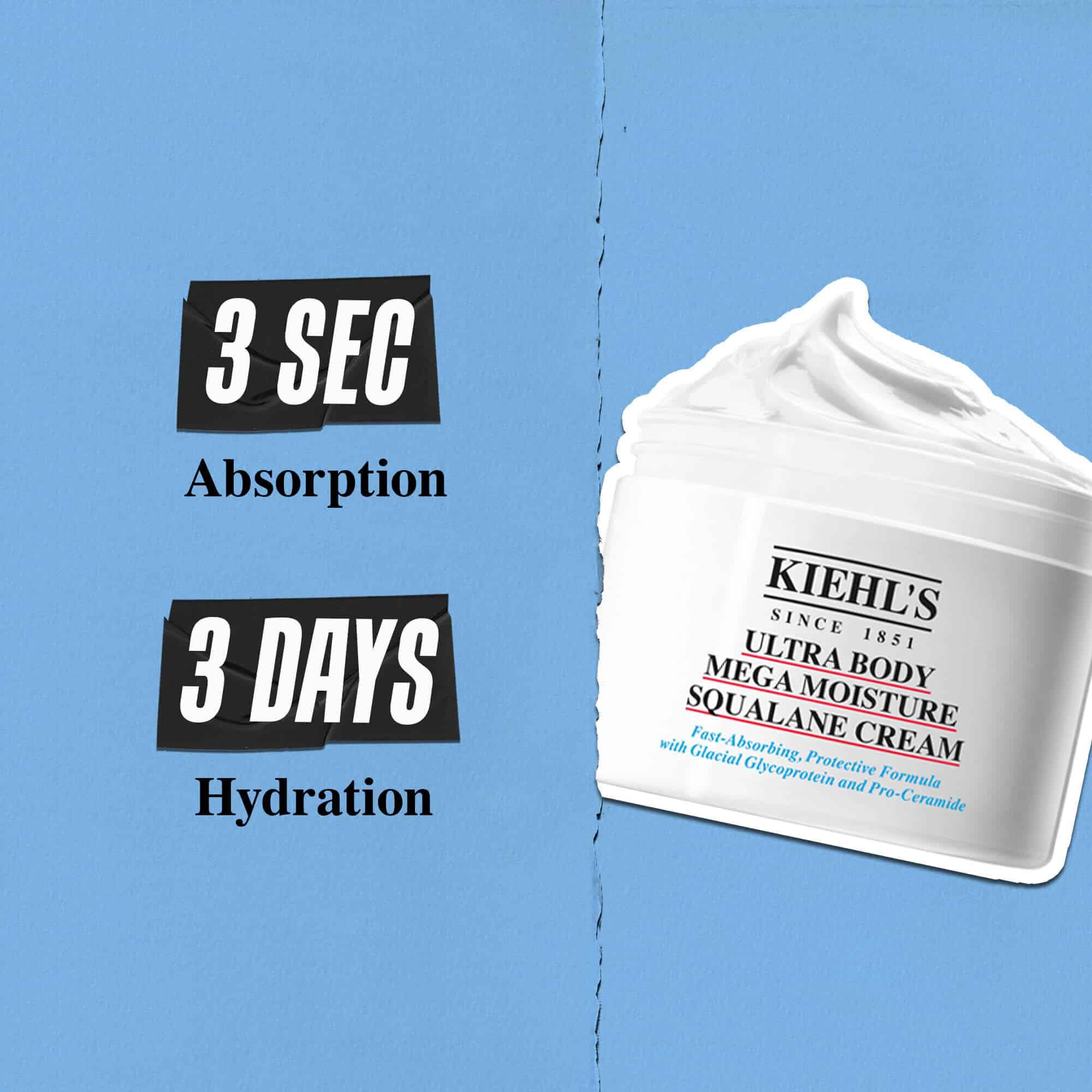 Ultra Body Mega Moisture Squalane Cream - Bodylotion