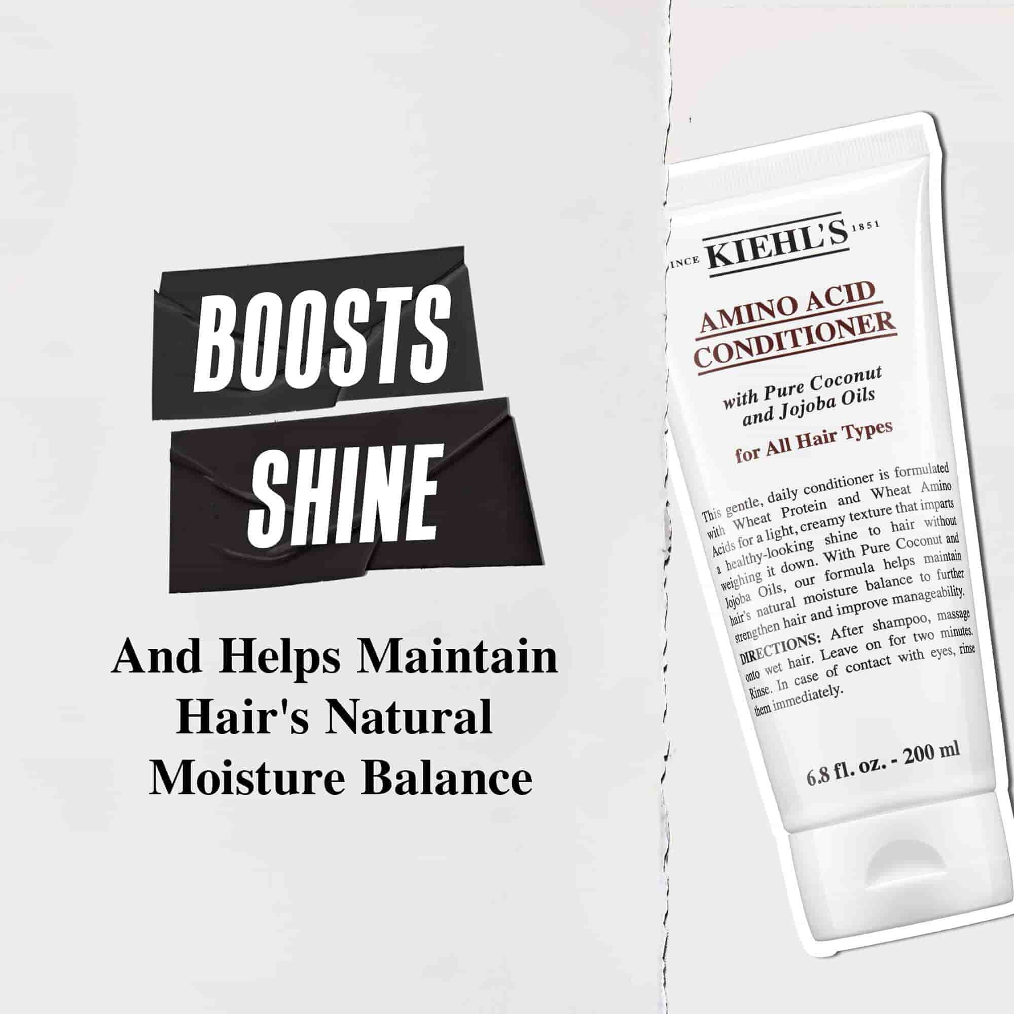 Kiehl's Aminozuurconditioner - versterkt de glans en helpt de natuurlijke vochtbalans van het haar te behouden