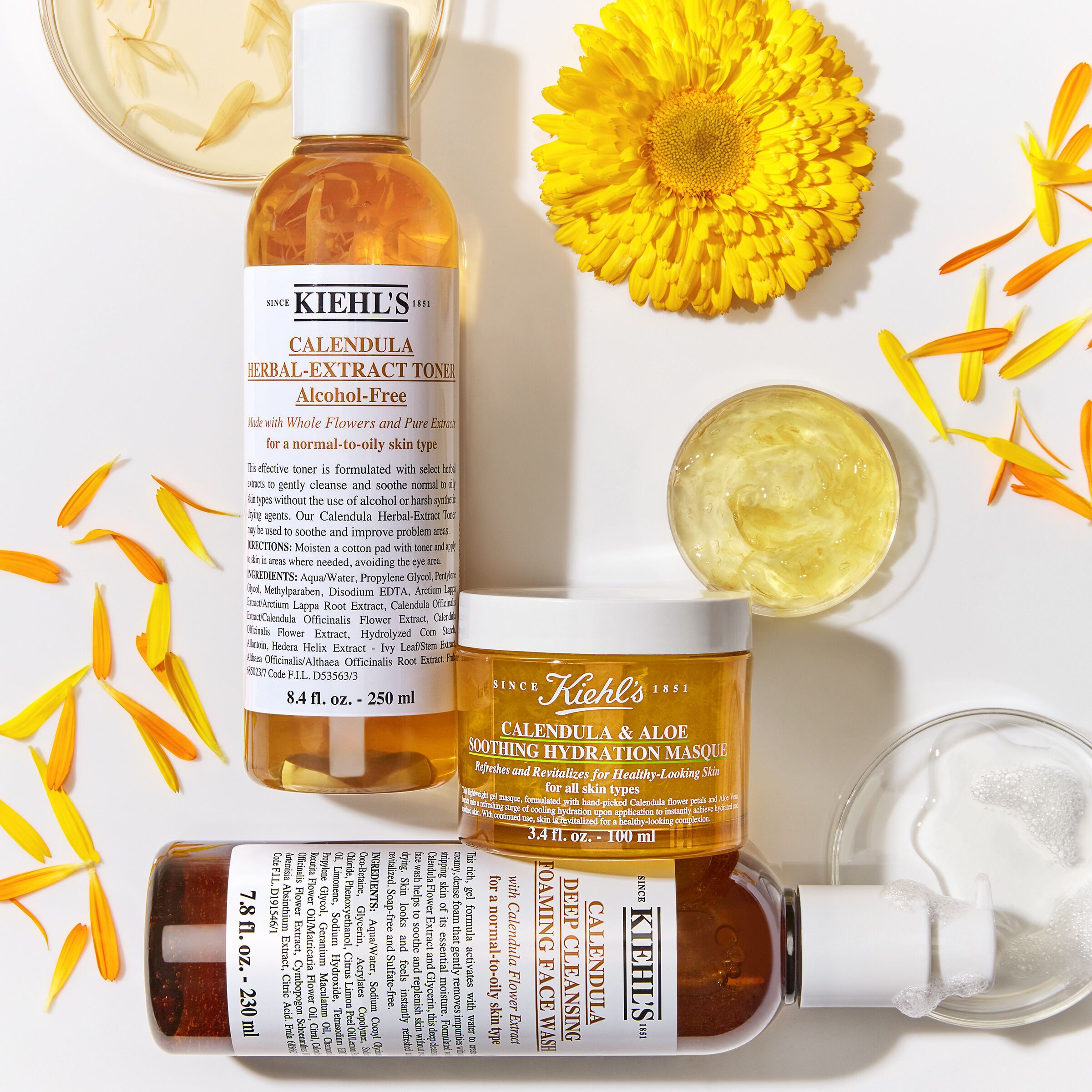 Calendula facial store